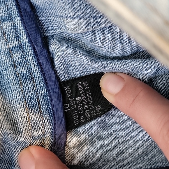 Vintage DKNY lightwash pleated mom jean - Picture 5 of 9